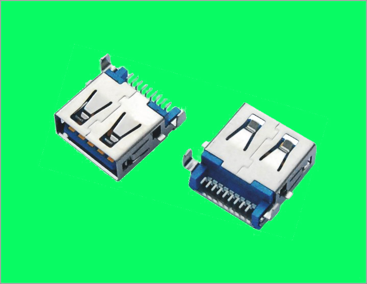 USB3.0AF沉板SMT方腳無卷邊
