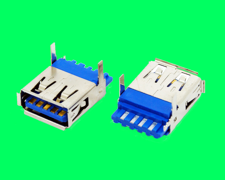 USB 3.0 AF焊線式魚叉腳