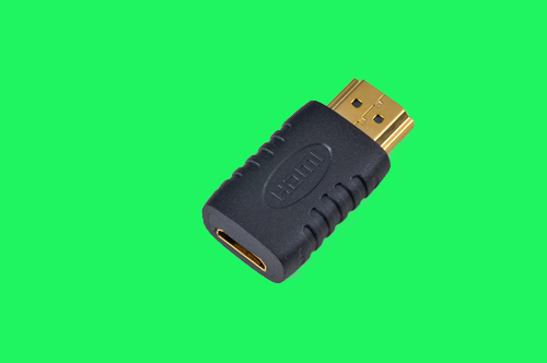 HDMI AM TO HDMI AF 180D轉接頭