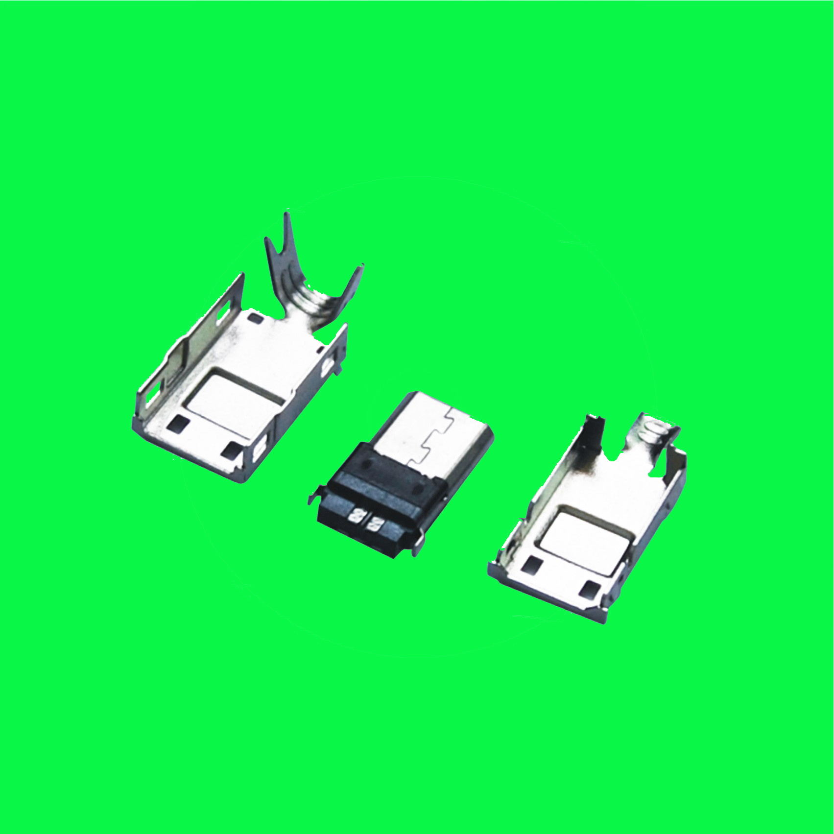 MICRO USB 5P超薄焊線