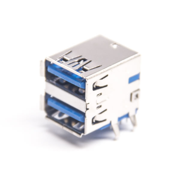 USB 3.0 A母雙層DIP