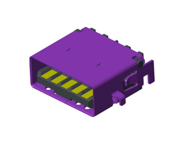 USB 3.0 AF 反向沉板 DIP 板上3.00-3.40-3.70